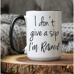 personalized retirement gifts for women, funny retirement gift for women from coworkers, retirement gift, retirement mug