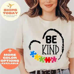 be kind autism awareness shirt, autism shirt, autism awareness shirt, be kind shirt, puzzle shirt, autism month t-shirts