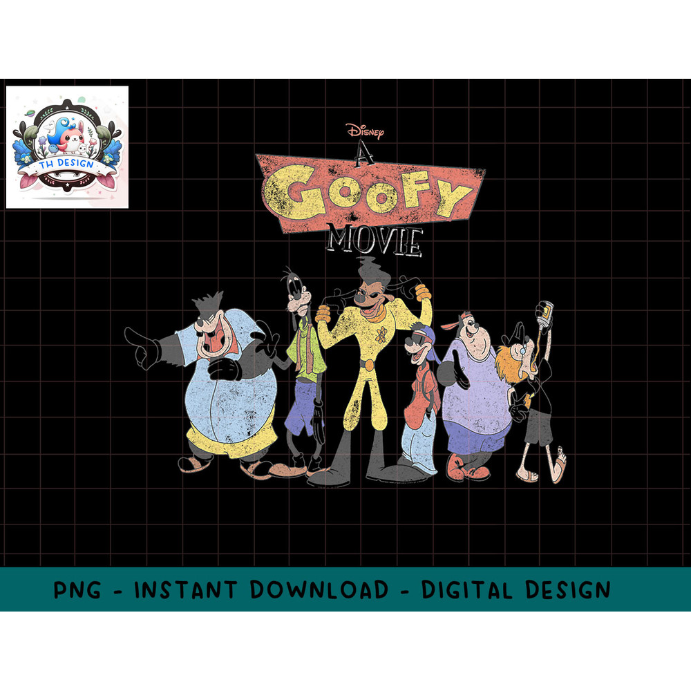 Disney A Goofy Movie Group Shot Logo png, sublimation.jpg