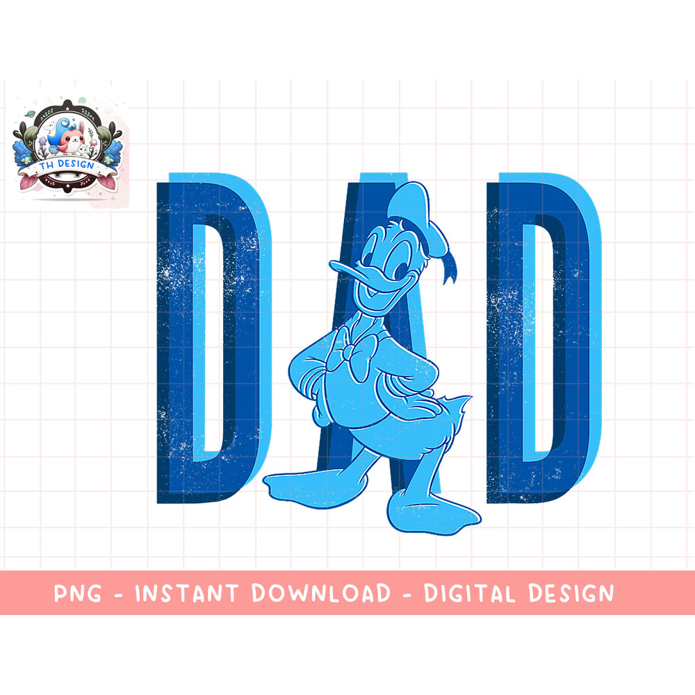 Disney Donald Duck Dad png, sublimation.jpg