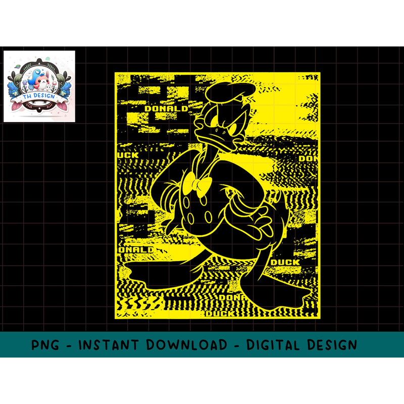 Disney Donald Duck Glitch png, sublimation.jpg