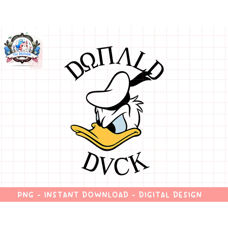Disney Donald Duck Greek png, sublimation.jpg