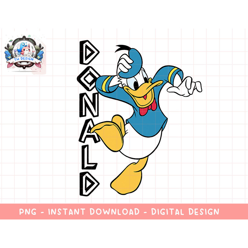 Disney Donald Duck Jumping png, sublimation.jpg