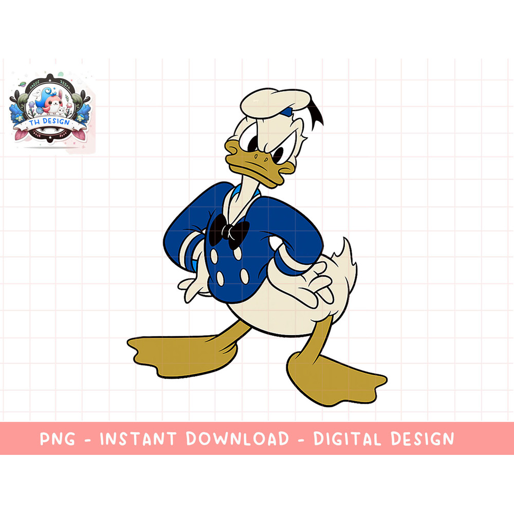 Disney Donald Duck Sassy Pose png, sublimation.jpg