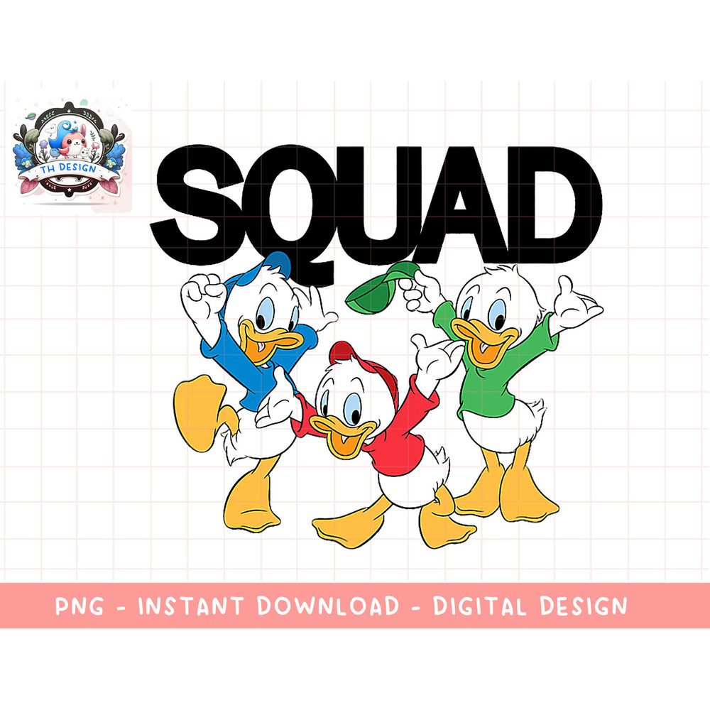 Disney Donald Duck Squad png, sublimation.jpg