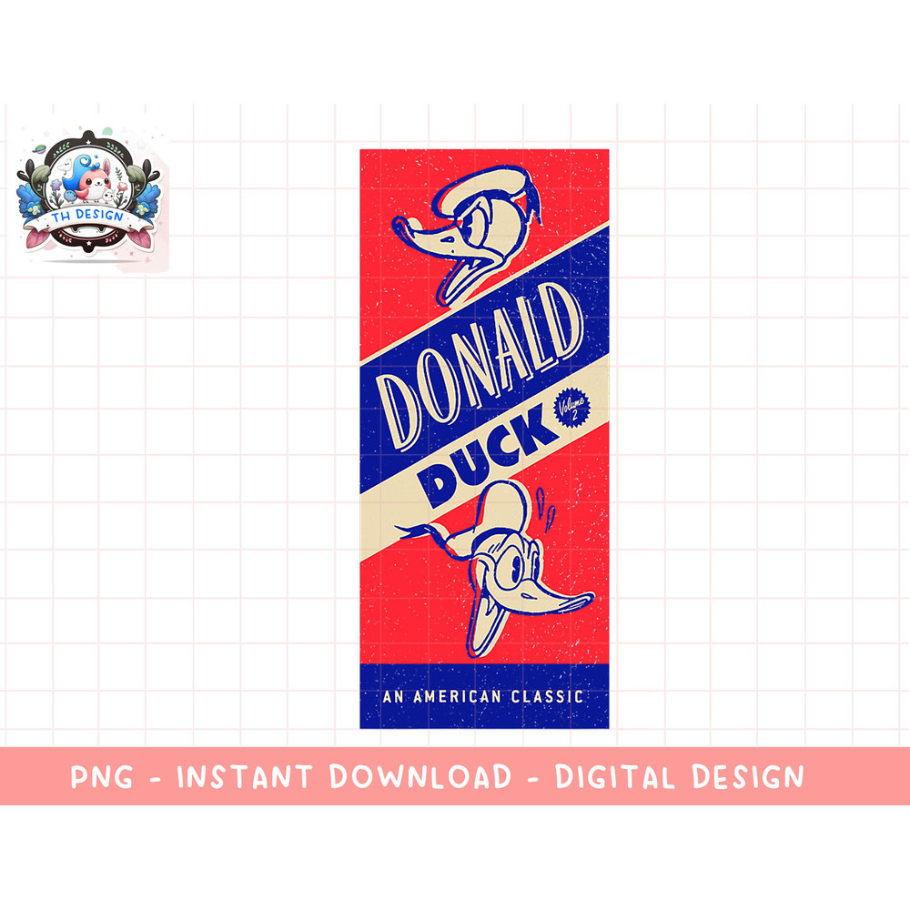 Disney Donald Duck Vintage png, sublimation.jpg