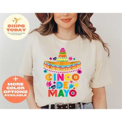 cute cinco de mayo shirt, mexican women gift shirt, fiesta shirt, sombrero shirt, mexico shirt, mexico girls trip t-shir