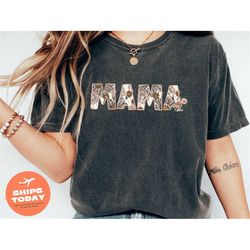 raising wildflowers mama shirt, flower mama gift, best mom t-shirt, floral mama shirt, gift for mom, mothers day gift, w