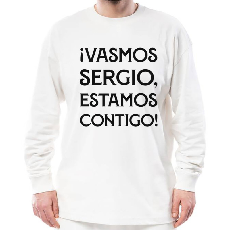 Ivamos sergio estamos contigo shirt, Unisex Clothing, Shirt for men women, Graphic Design, Unisex Shirt