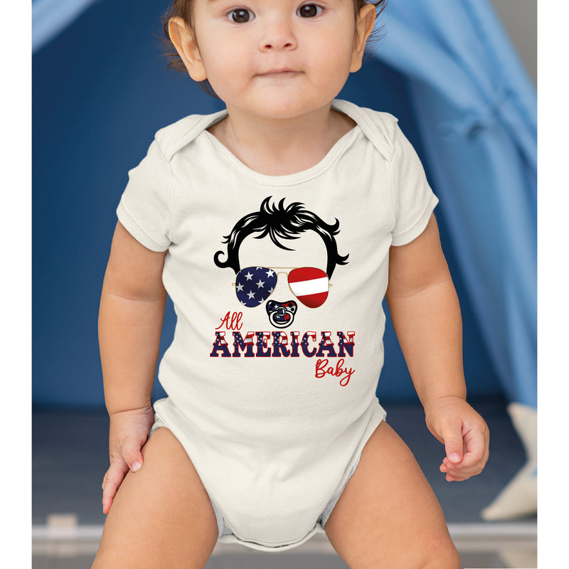 All American Family Matching Family Shirt, Custom 4th of July Family T-Shirt, Patriotic Family Matching Shirt Gift-470 - 2.jpg