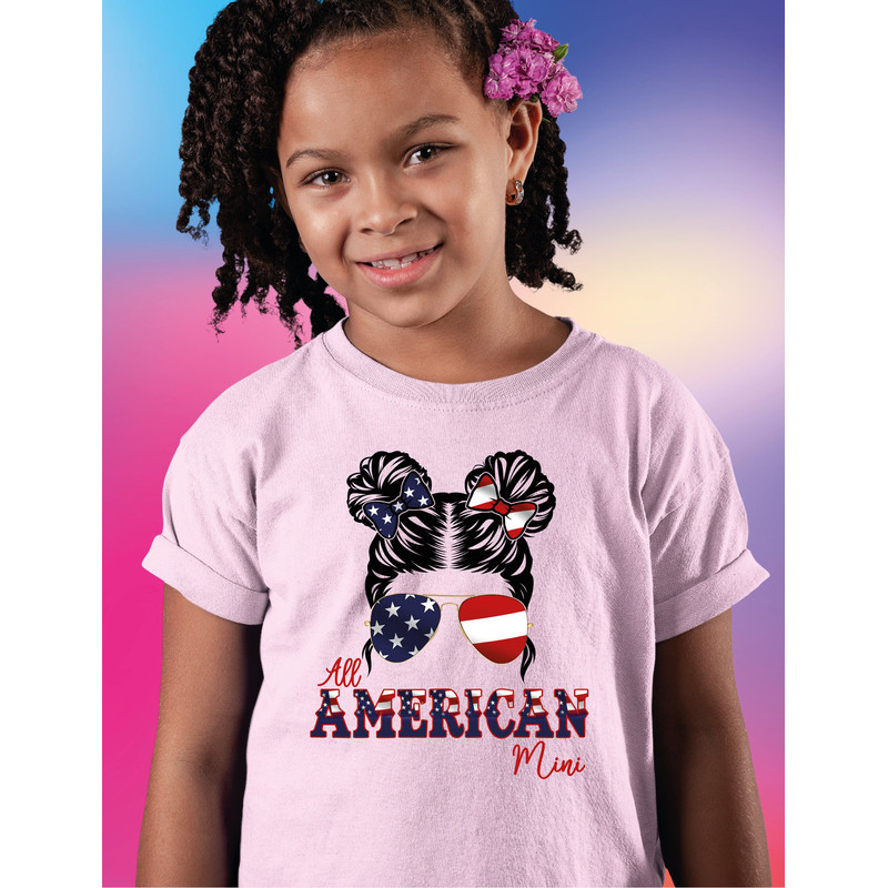 All American Family Matching Family Shirt, Custom 4th of July Family T-Shirt, Patriotic Family Matching Shirt Gift-470 - 3.jpg