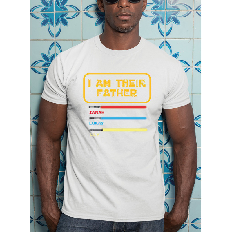 I Am Their Father Personalized Shirt, Dadalorian Shirt, Father's Day gift, Personalized Gift for dad, Daddy Shirt With Kids Names, Gift-441 - 2.jpg