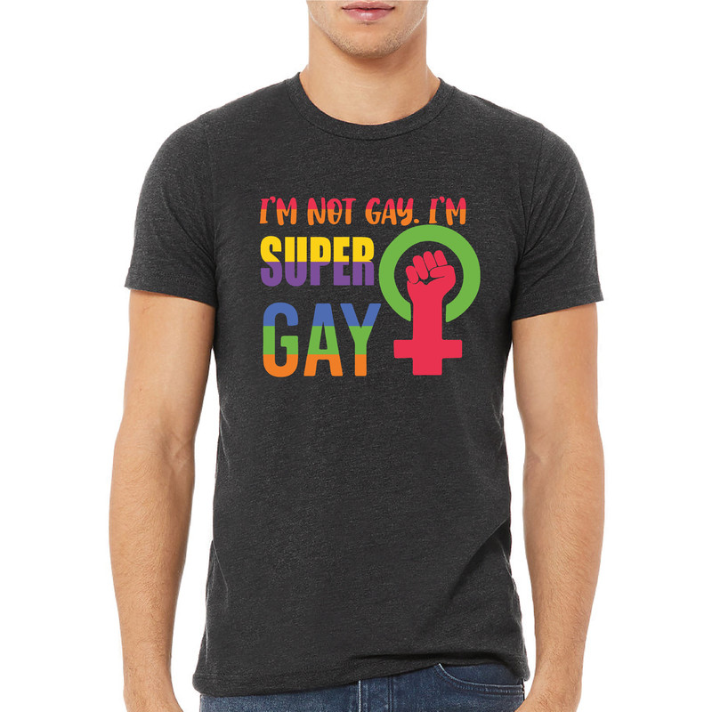 Pride Shirt, LGBTQ Shirt, Bisexual Shirt, Trans Shirt, LGBT Shirt, I'm Super Gay Shirt, LGBT Awareness Shirt, Protect Trans Kids, Gift-473 - 3.jpg