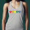 Pride Crop Top Tank, Pride Month Minimalist Racerback Tank, LGBTQ Girls Crop Tank, Love is Love Racerback Gift-468 - 3.jpg