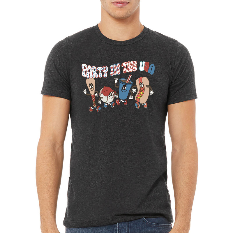 Retro Party in The USA Shirt, Independence Day Shirt, 4th of July Shirt, 4th of July Toddler Youth Women Men Shirt G-416 - 2.jpg