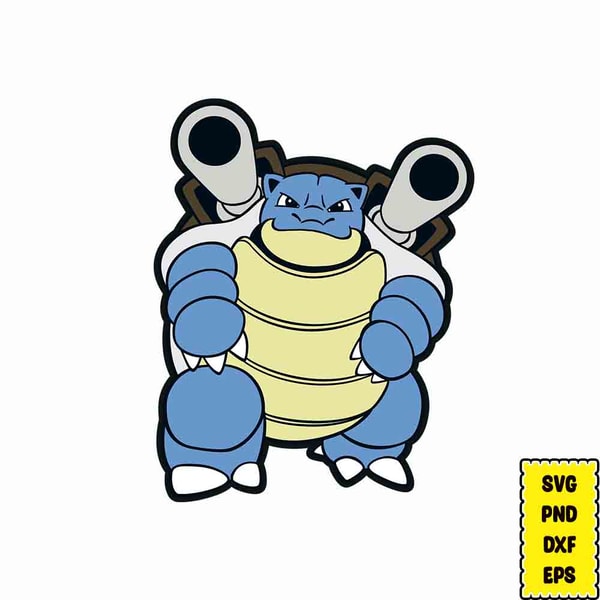 Blastoise Vector pokemon blastoise svg Bundle, Pokemon Bundle, pokemon svg, P | Inspire ...