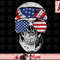 American Flag Skull July 4th png, instant download.jpg