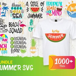 1000 summer bundle svg, trending svg, summer quotes svg