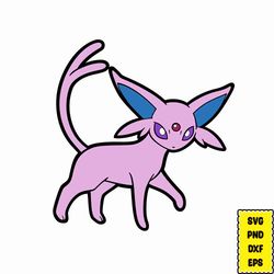 pokemon-espeon svg, pokemon svg, pokemon cricut, pokemon layered, pokemon png, pikachu svg, pokemon clipart, svg files