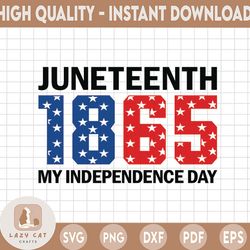juneteenth independence daysvg, free-ish since 1865, july 4th alternative, blm, black lives matter, png & svg cutting