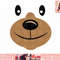 BEAR FACE Costume  Halloween Kids Adults Outfit png, instant download.jpg