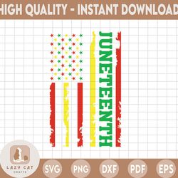 juneteenth svg, african american flag svg, black lives matter svg, svg printable, sublimation, digital print design