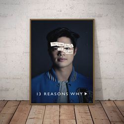 reasons why print, 13 reasons why poster, 13 reasons why wall art, 13 reasons why home decor, 13 reasons why decoration