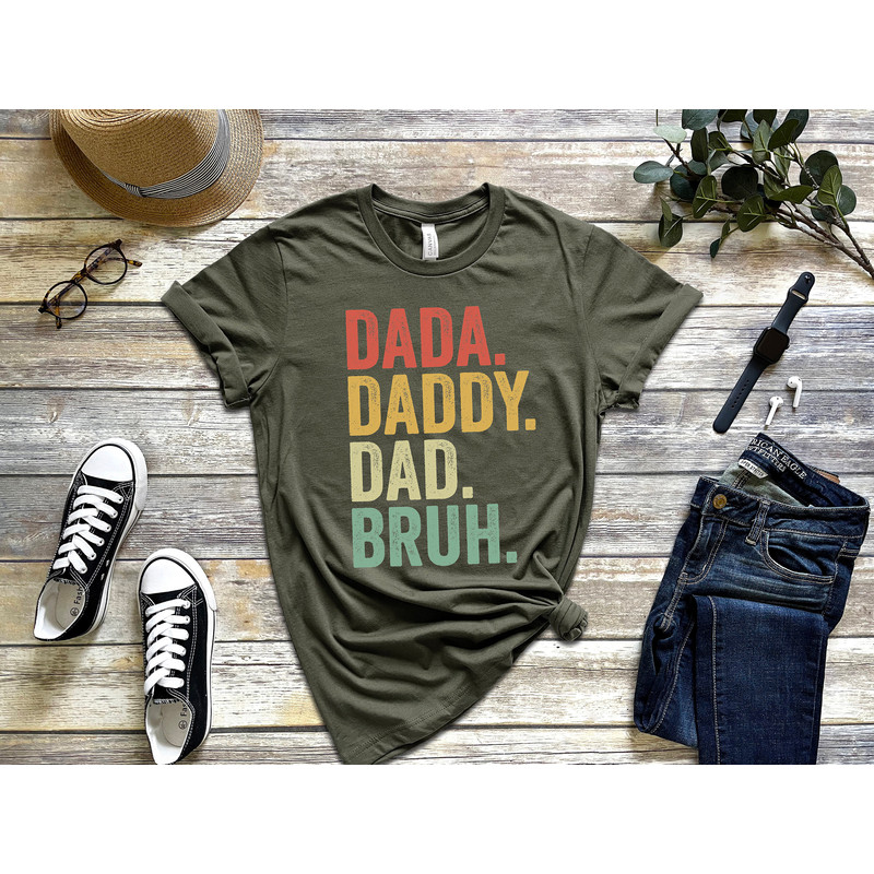 Dada Shirt, Dad Shirt, Father's Day Shirt, Gift For Dad, Father's day Gift, Dad T-Shirt idea, Papa Shirt, Best Dad Ever, Dad, Christmas Gift - 3.jpg