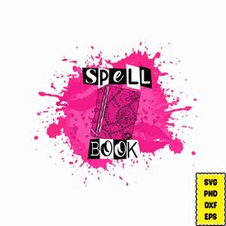 spell book svg i mean girls | burn book cover & logo combo | svg | digital download | that's so fetch | you go glen