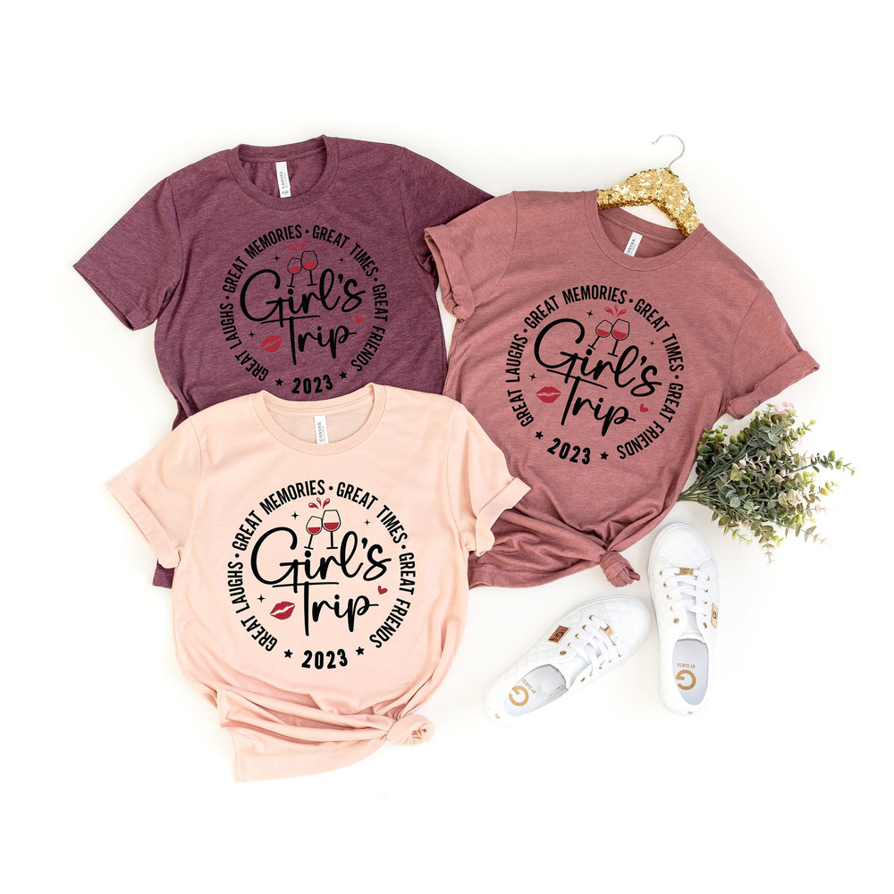 Girls Trip 2023 Shirt, 2023 Girls Trip Shirts, Cheaper Than Therapy, Girls Vacation Tshirts, Girls Weekend Trip Shirt, Vacay Mode Shirt - 2.jpg