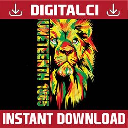 juneteenth  african american lion 1865 king png, 1865 juneteenth lion king, juneteenth since 1865, black freedom png, af