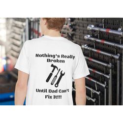 dad pocket tee, manly fathers day shirt, father day shirt, cheer dad shirt, mechanic dad shirt, top dad shirt, dad life