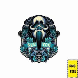 ghostface see you png, horror movies bundle png for shirt, movie killers png design for shirt, horror halloween png