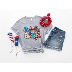 america shirt, 4th of july t-shirt, fourth of july shirt, independence day shirt, retro america shirt, american flag shi