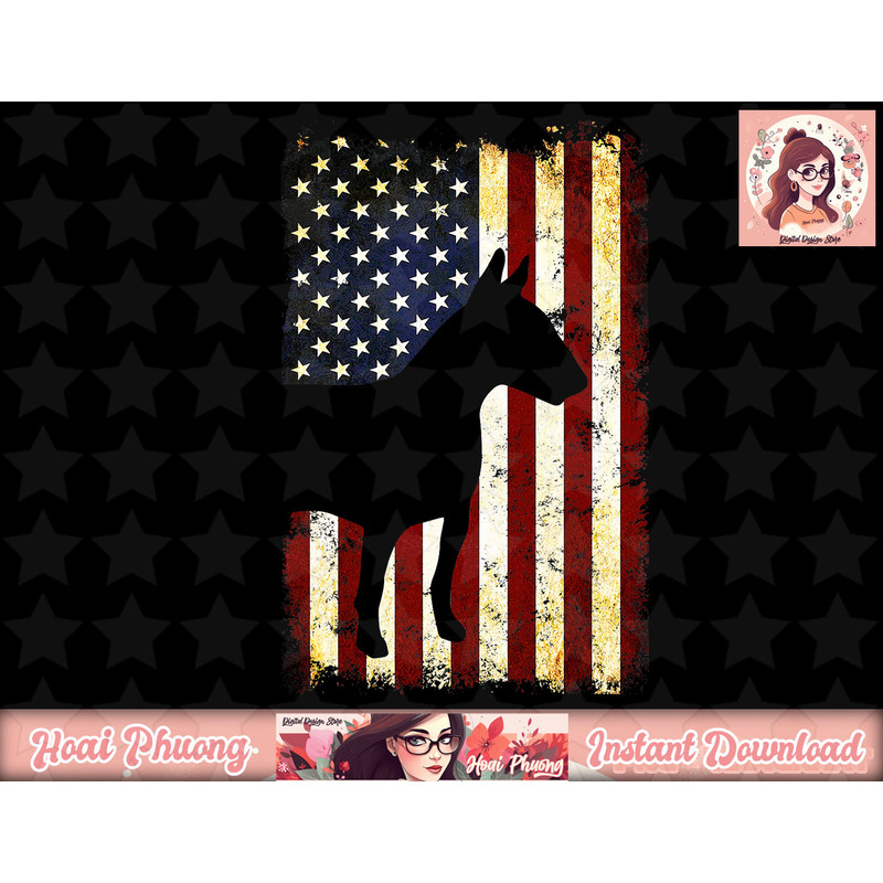 Bull Terrier Silhouette American Flag 4th of July png, instant download.jpg