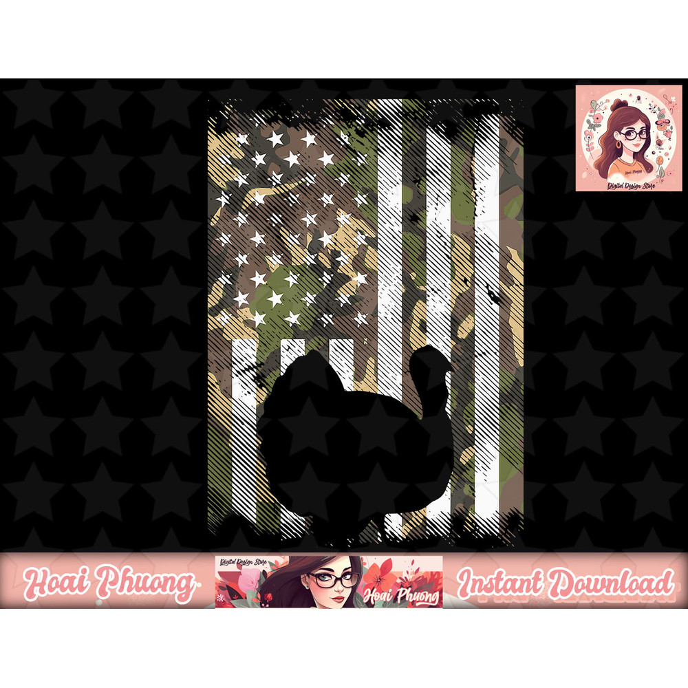 Camo US America Flag Turkey Day Hunting Thanksgiving Gift png, instant download.jpg