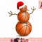 Christmas Basketball Shirt - Basketball Snowman png, instant download.jpg