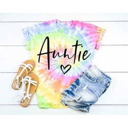 aunt shirt, aunt tees, dye aunt tshirt, auntie shirt, auntie shirts, new aunt shirts, auntie shirts, gifts for aunt new