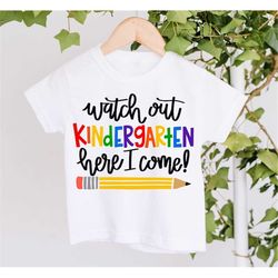 kindergarten graduation shirt boys first day of kindergarten shirt boy - back to school shirt, boys first day of school