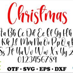 christmas font svg cricut, christmas font otf, christmas letters svg, christmas alphabet svg, christmas svg cricut