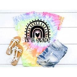 5th grade teacher shirt, first day of school shirt, 5th grade shirt