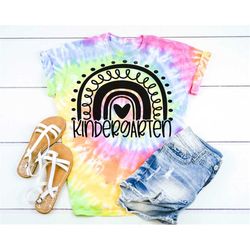 kindergarten graduation shirt, kindergarten teacher shirt, teacher appreciation gift, kindergarten shirt for girls first