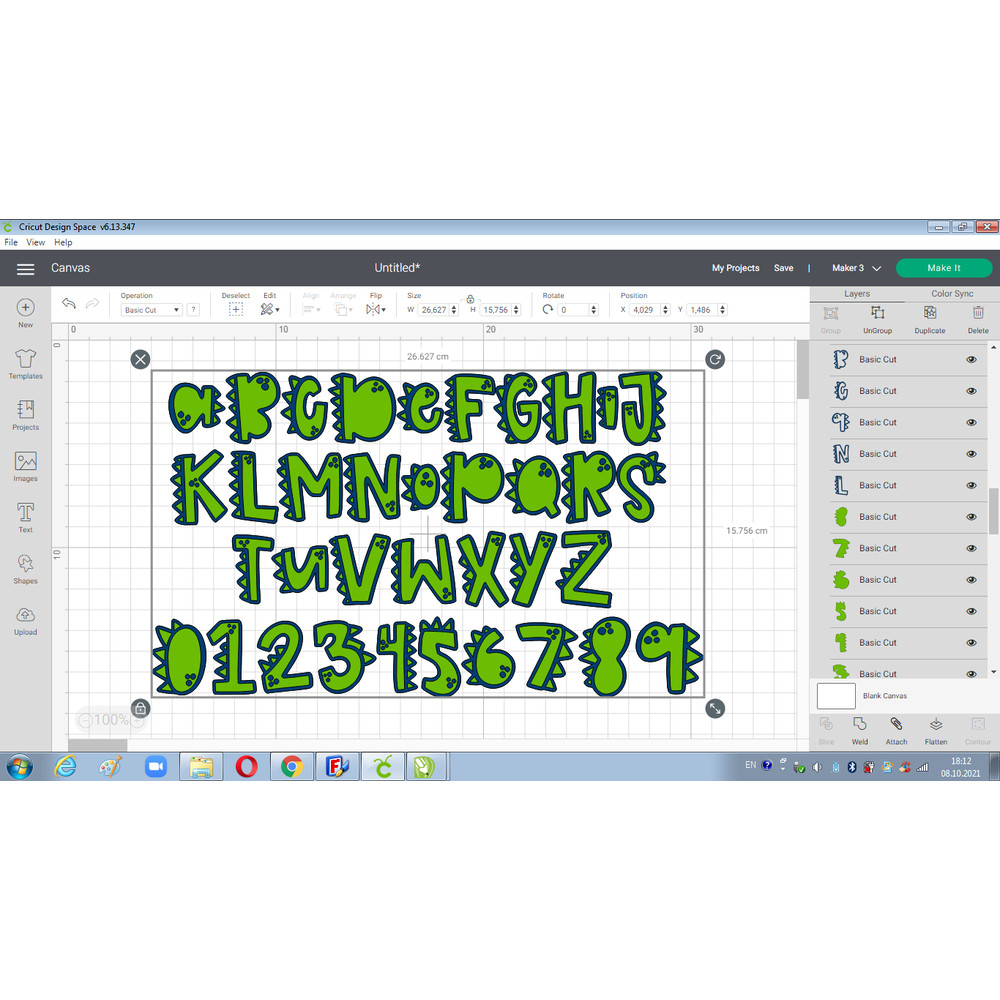 Dinosaur font svg layered 4.png