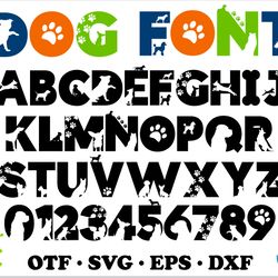 dog font svg cricut, dog font ttf, paw font svg, doggies font svg, dog letters svg, dog shirt svg, dog alphabet svg
