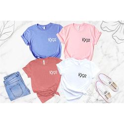 vintage 1992 birthday shirt, 30th birthday gift for women, 30th birthday woman, 30th birthday gift for men, 30th birthda