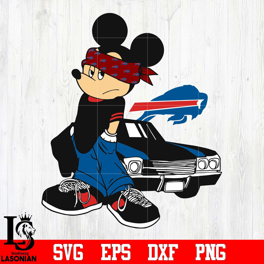 Buffalo Bills Gangster Mickey Mouse svg, Digital download.jpg