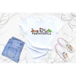 toy story squadgoals shirt, disney toy story friends shirt, toy story friends shirt, friends group tees, squadgoals frie