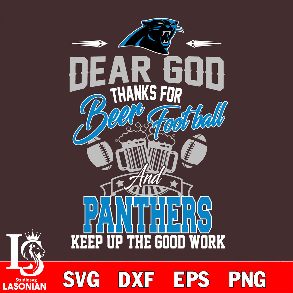Dear GOD thanks for bear football and Carolina Panthers keep up the good work.jpg