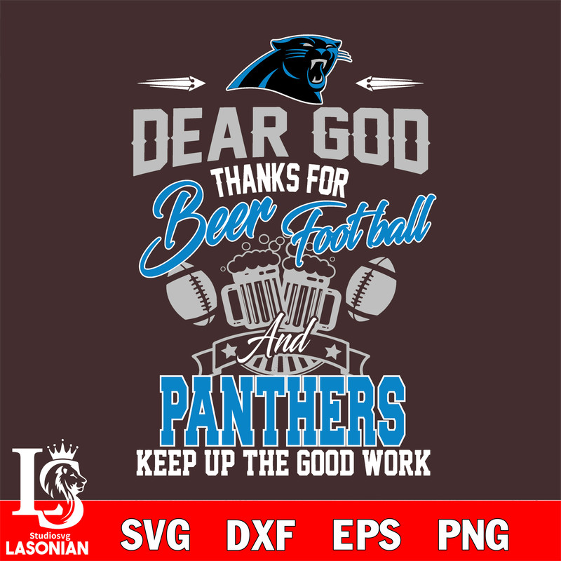 Dear GOD thanks for bear football and Carolina Panthers keep up the good work.jpg