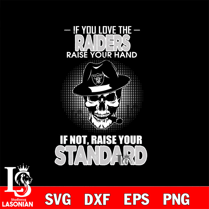 IF you love the Las Vegas Raiders your hand svg.jpg